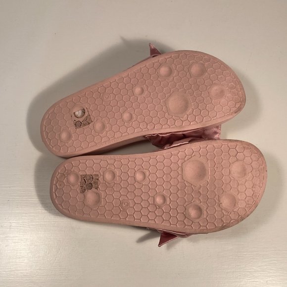 Puma Fenty by Rihana Pink Bow Slide Sandals Women Size 7.5 - Picture 6 of 7